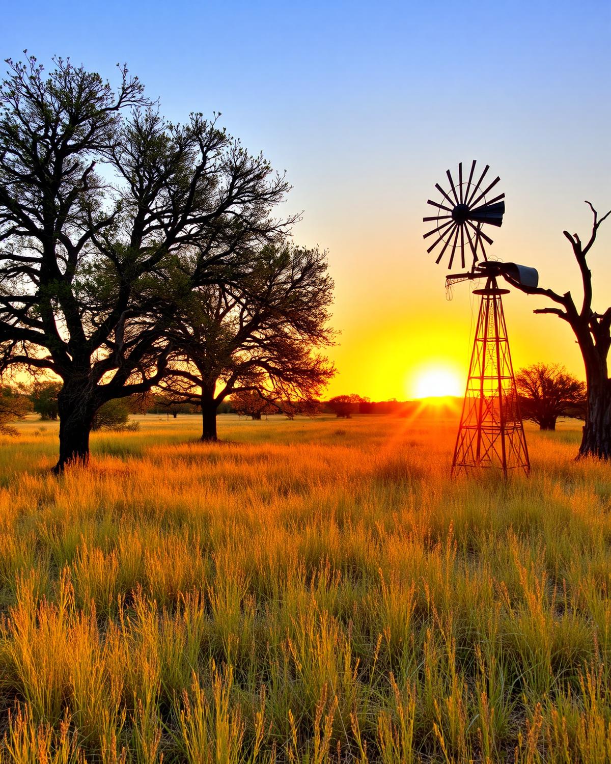 South Texas ranch landscape near Alice